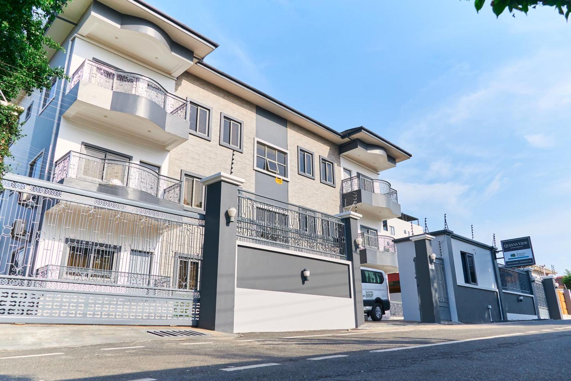 Queens View Apartment أكرا المظهر الخارجي الصورة