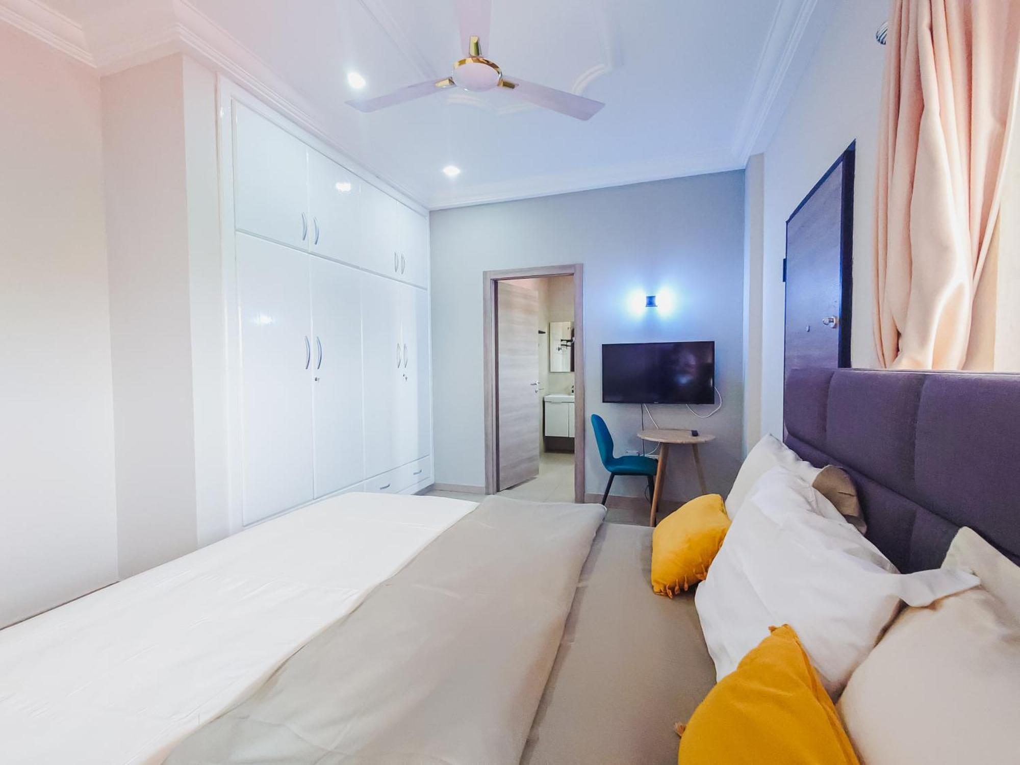 Queens View Apartment أكرا المظهر الخارجي الصورة