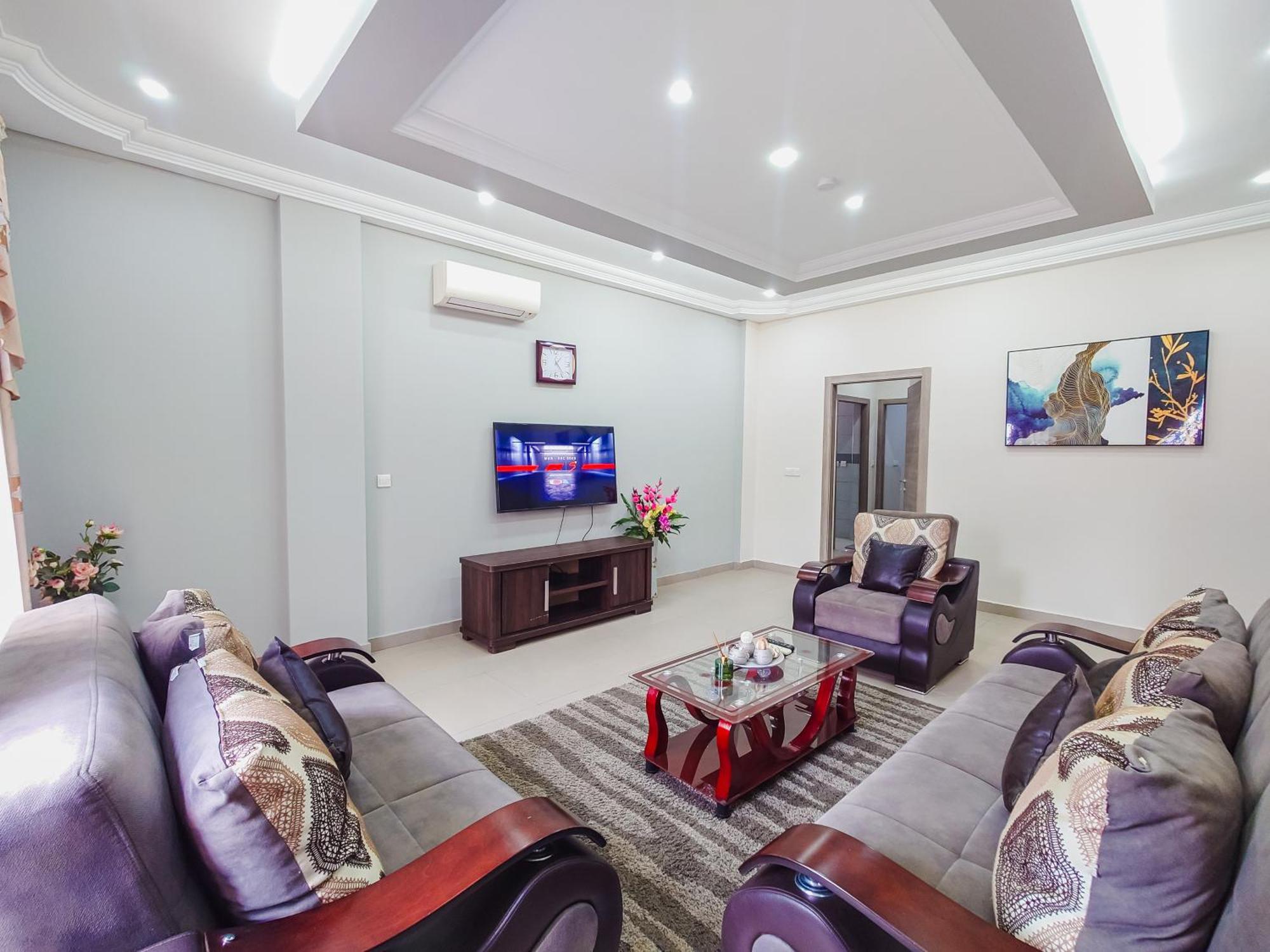Queens View Apartment أكرا المظهر الخارجي الصورة