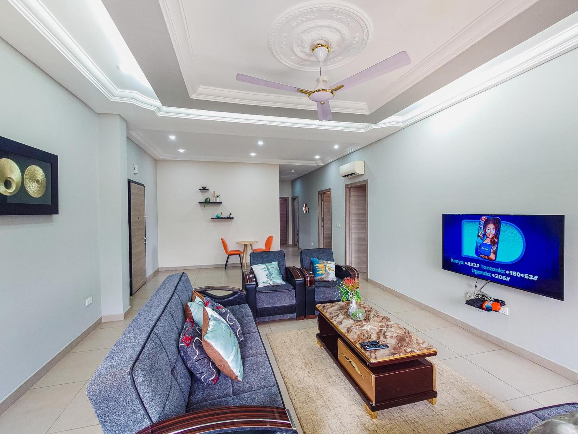 Queens View Apartment أكرا المظهر الخارجي الصورة