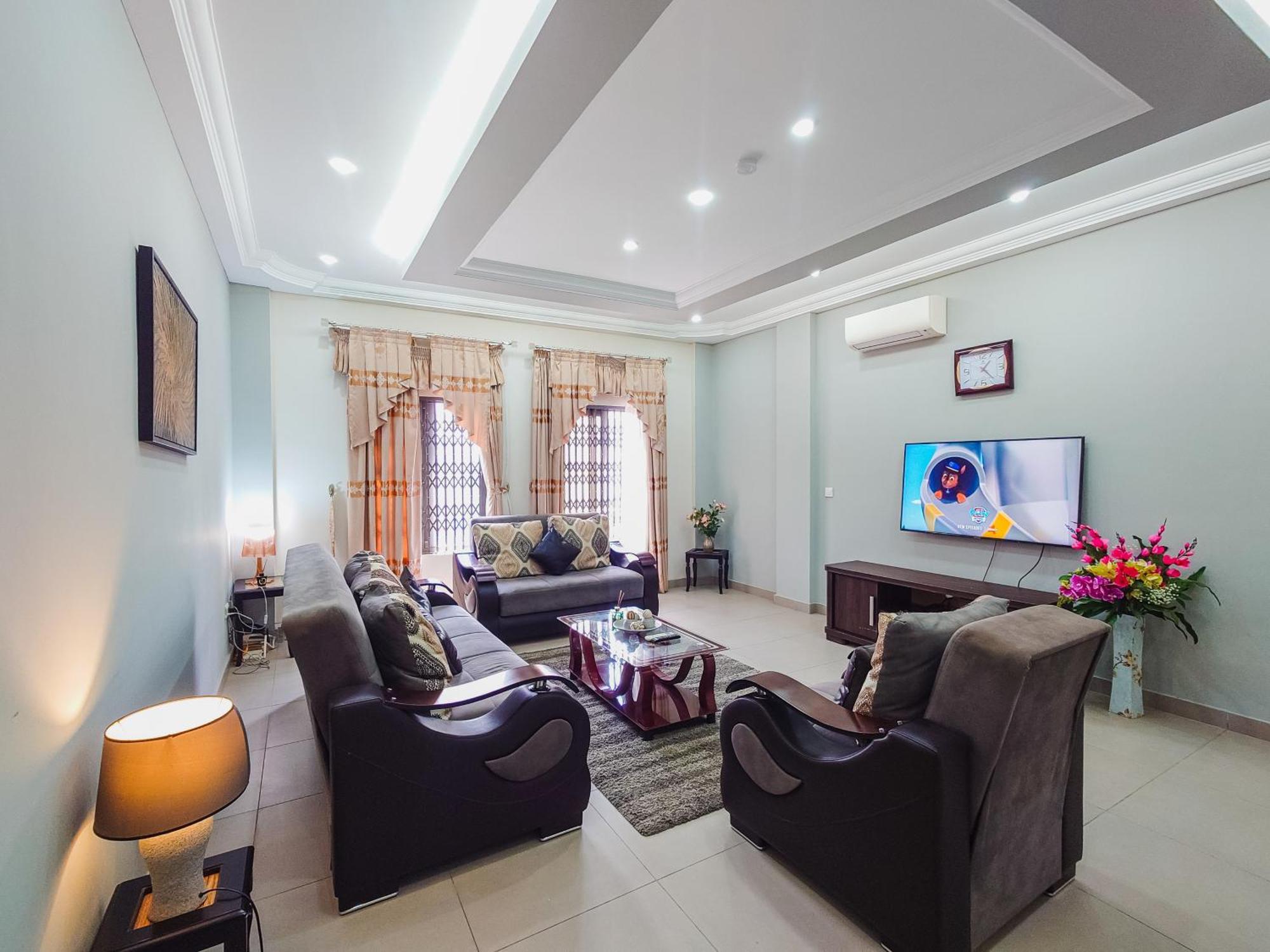 Queens View Apartment أكرا المظهر الخارجي الصورة